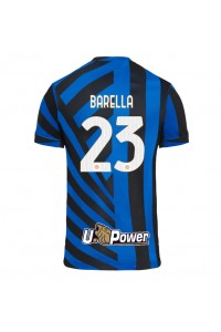 Inter Milan Nicolo Barella #23 Voetbaltruitje Thuis tenue 2024-25 Korte Mouw